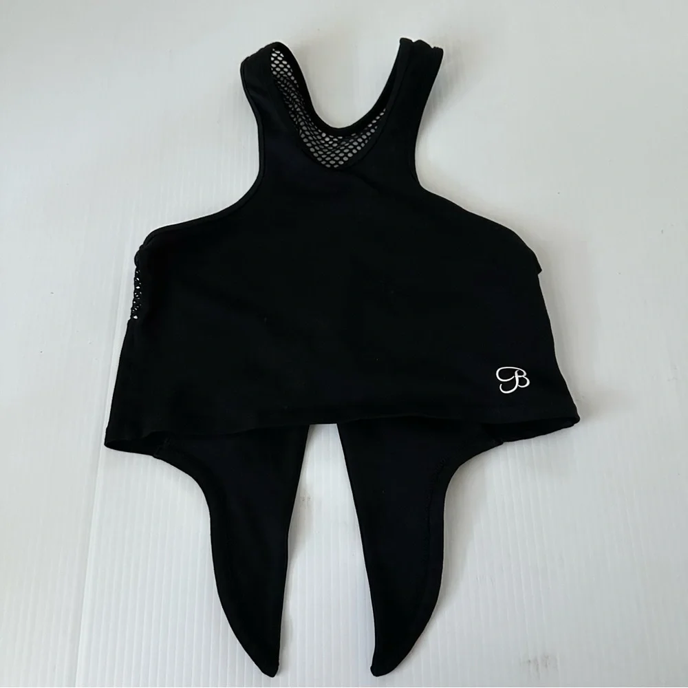Bombshell Sportswear Styled Workout Tank Black, XS - Picture 2 of 8